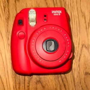 Instax Mini 8 Vibrant Red Camera